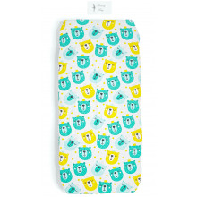 Простынь на резинке в коляску Королевские Мишки арт.КЛ-16 Простынь на резинке в коляску Королевские Мишки арт.КЛ-16