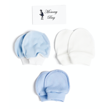 Рукавички-царапки набор 3 шт для мальчика Рукавички-царапки набор 3 шт для мальчика