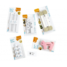 Набор универсальной детской защиты 4+1 "Безопасный дом" для девочки Набор универсальной детской защиты 4+1 "Безопасный дом" для девочки