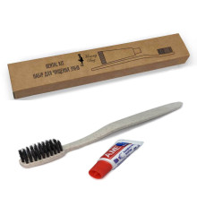 Дорожный набор (Эко-щетка + зубная паста) Sence Kraft