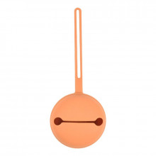 Футляр-контейнер для пустышки силиконовый Mommy Bag Оранжевый Футляр-контейнер для пустышки силиконовый Mommy Bag Оранжевый