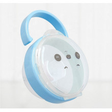 Футляр-контейнер для пустышки полупрозрачный Mommy Bag Мишка, голубой