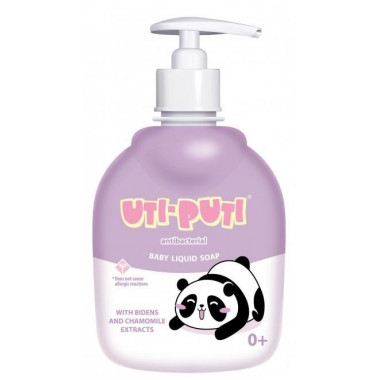 Жидкое увлажняющее крем-мыло Uti Puti с экстрактом череды и ромашки 300 мл
