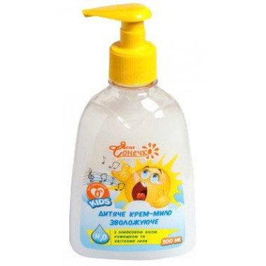 Жидкое крем-мыло увлажняющее Ясное Солнышко 300 мл