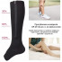Гольфы компрессионные антиэмболические Zip Sox Чорные S/M