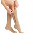 Гольфы компрессионные антиэмболические Zip Sox Бежевые S/M