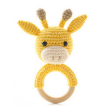 Грызунок-погремушка Жирафик Желтый 0+ 