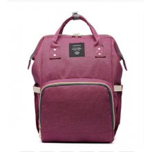 Сумка-рюкзак 2в1 для мамы Baby Bag Вишневая