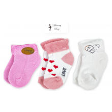 Носочки RoyalBaby Сердечки 0-12 мес №10