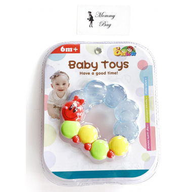Погремушка-прорезыватель “Гусеничка” с охлаждением Baby Toys