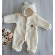 Комбинезон теплый RoyalBaby Плюшевый с ушками р.74, 9-12 мес Комбинезон теплый RoyalBaby Плюшевый с ушками р.74, 9-12 мес