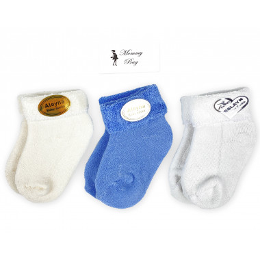 Носочки Mommy Bag 0-12 мес 3 пары №4 Limited (махровые)