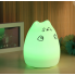 Ночник детский силиконовый Котик, 7 Цветов LED USB