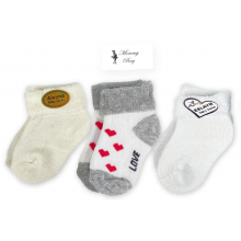 Носочки Mommy Bag Сердечки 0-12 мес №12  (р. 10 )