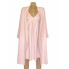 Набор Ночнушка+халат – Пудровые S/M