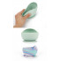 Тарелочка-мисочка силиконовая с присоской Мятная