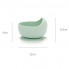 Тарелочка-мисочка силиконовая с присоской Мятная