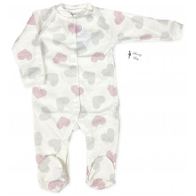 Человечек RoyalBaby Розовые сердечки р.80, 12-18 мес