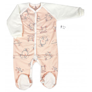 Человечек RoyalBaby Лапочка Мышка (байка) р.74, 9-12 мес