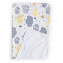 Непромокаемая пеленка многоразовая Желтые Облака - #20 90х60 Непромокаемая пеленка многоразовая Желтые Облака - #20 90х60