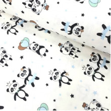 Непромокаемая пеленка многоразовая Синие панды - #23 Непромокаемая пеленка многоразовая Синие панды - #23