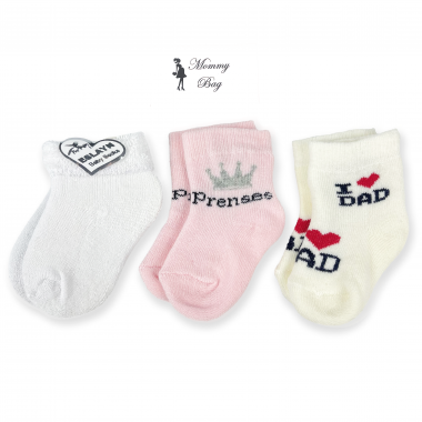 Носочки Mommy Bag Принцесса 0-12 мес №67 Limited