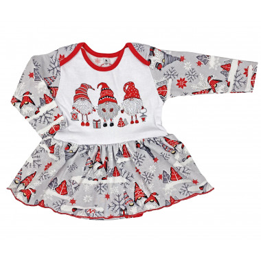 Боди-платье RoyalBaby Эльфы (Байка) р.74 (9-12 мес)