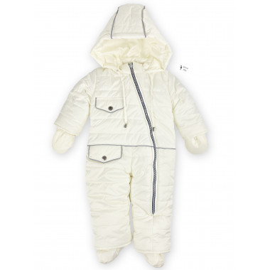 Комбинезон (пуховой) RoyalBaby №2 Молочный р.80, 12-18 мес