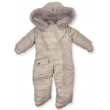 Комбинезон зимний (пуховый) RoyalBaby №12 Бежевый с опушкой р.68, 3-9 мес Комбинезон зимний (пуховый) RoyalBaby №12 Бежевый с опушкой р.68, 3-9 мес