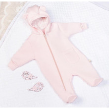 Комбинезон теплый RoyalBaby Розовый (трехнитка на флисе) 62 - 0-6 мес Комбинезон теплый RoyalBaby Розовый (трехнитка на флисе) 62 - 0-6 мес