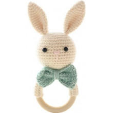  Грызунок-погремушка Зайчик Бежевый 0+ 