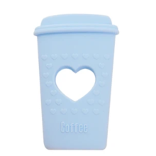 Силиконовый грызунок Mommy Bag Стакан Кофе Голубой Силиконовый грызунок Mommy Bag Стакан Кофе Голубой