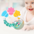 Игрушка-прорезыватель ортодонтический с охлаждающим эффектом, голубая