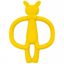 Грызунок-прорезыватель силиконовый Кролик Желтый Грызунок-прорезыватель силиконовый Кролик Желтый