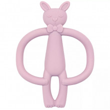 Грызунок-прорезыватель силиконовый Кролик Пудровый Грызунок-прорезыватель силиконовый Кролик Пудровый