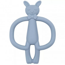 Грызунок-прорезыватель силиконовый Кролик Голубой Грызунок-прорезыватель силиконовый Кролик Голубой