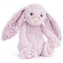 Мягкая игрушка Jelly Cat, большой застенчивый зайчик, лавандовый 31 см.