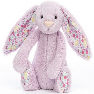 Мягкая игрушка Jelly Cat, маленький застенчивый зайчик, лавандовый 18 см