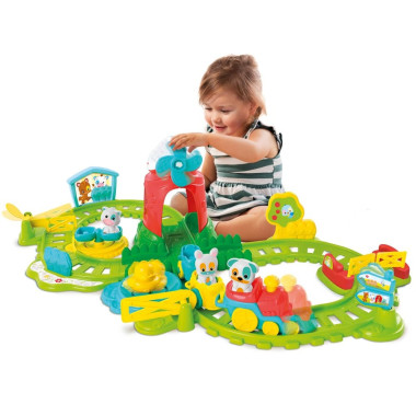 Игровой набор Clementoni The Farm Train Фермерский поезд