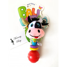 Игрушка погремушка Коровка Клара Balibazoo (Высота 17 см) 85134 Игрушка погремушка Коровка Клара Balibazoo (Высота 17 см) 85134