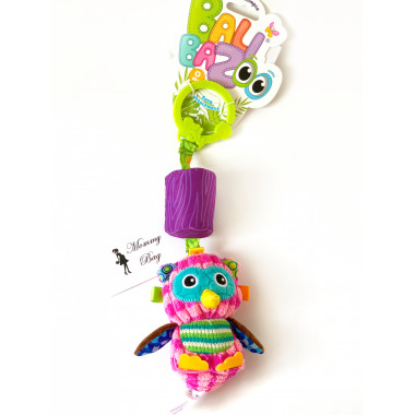 Подвеска на коляску Сова Олимпия со звоночком Balibazoo (Высота 30 см) 83579