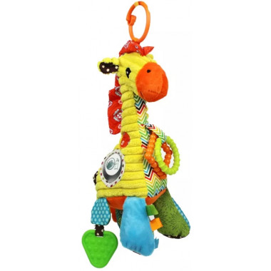 Игрушка музыкальная с подвеской Жирафа Джина Sozzi