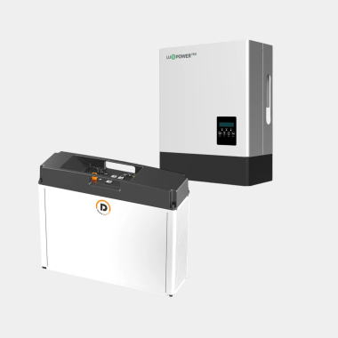 Комплект резервного питания: инвертор LuxPower Hybrid LXP 6KW LV-battery + аккумуляторная батарея Dowelless iPack C3.3 LiFePO4