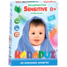 Стиральный порошок для стирки детского белья Карапуз Sensitive 400 г