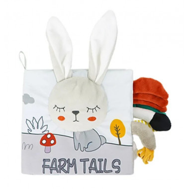 Развивающая мягкая книжечка Mommy Bag №1 Зайчик