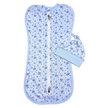 Евро пеленка кокон на молнии с шапочкой Мишки со звездочками (интерлок) №13 (0 – 6 мес) Евро пеленка кокон на молнии с шапочкой Мишки со звездочками (интерлок) №13 (0 – 6 мес)