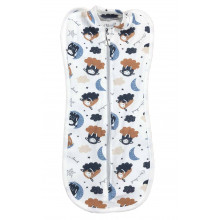 Евро пеленка кокон на молнии Барашки на облачках (интерлок) №19 (0 – 6 мес) Евро пеленка кокон на молнии Барашки на облачках (интерлок) №19 (0 – 6 мес)