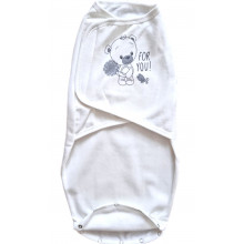 Пеленальный кокон на липучках 0-6 мес – №2 Мишка (байка) Пеленальный кокон на липучках 0-6 мес – №2 Мишка (байка)