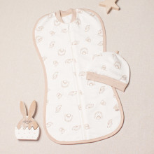 Евро пеленка кокон на молнии с шапочкой Ежики (байка) №32 (0 – 6 мес) Евро пеленка кокон на молнии с шапочкой Ежики (байка) №32 (0 – 6 мес)