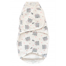 Евро пеленка кокон на липучках Серые котики (байка) №36 (0-6 мес) Евро пеленка кокон на липучках Серые котики (байка) №36 (0-6 мес)
